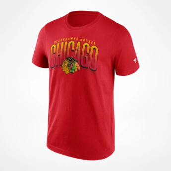 Chicago Blackhawks koszulka męska Arch Graphic red