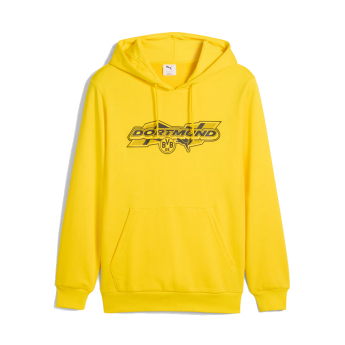 Borusia Dortmund męska bluza z kapturem FtblCulture yellow