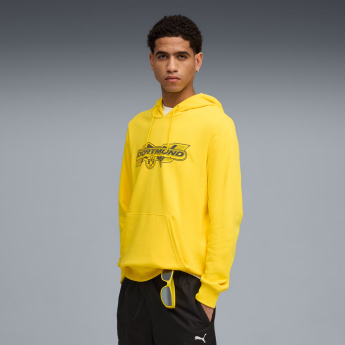 Borusia Dortmund męska bluza z kapturem FtblCulture yellow
