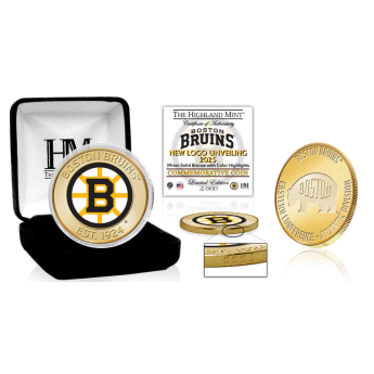 Boston Bruins Monety kolekcjonerskie New Logo 2025 Bronze Coin