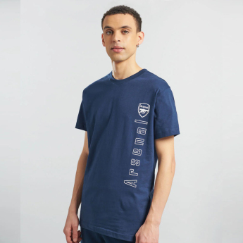 Arsenal koszulka męska Text navy