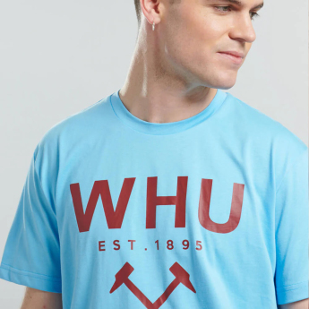 West Ham United koszulka męska Graphic blue