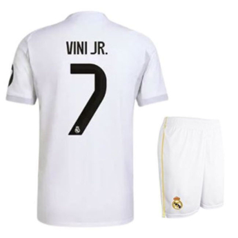Real Madryt zestaw dziecięcy replica 25/26 Home Vini Jr.