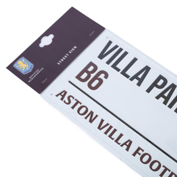 Aston Vila tablica na ścianę White Street