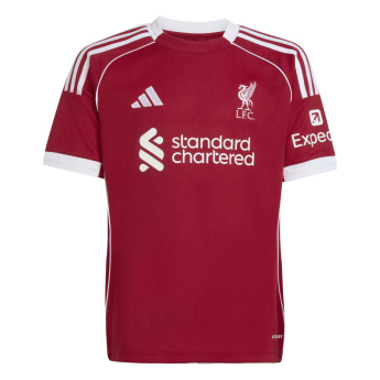 Liverpool dziecięca koszulka meczowa 25/26 Home