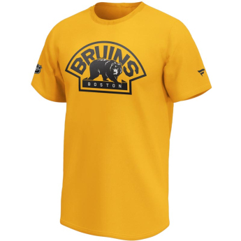 Boston Bruins koszulka męska Iconic Secondary Colour Logo Graphic