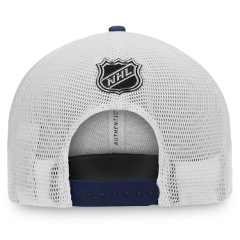 Seattle Kraken czapka baseballówka Navy Authentic Pro Locker Room Trucker Adjustable