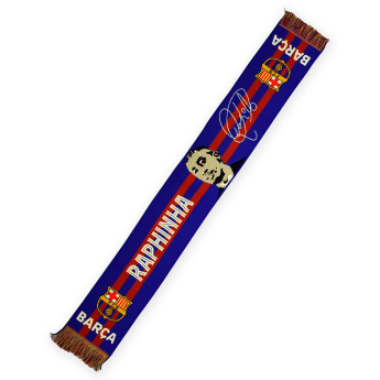 Barcelona szalik zimowy Raphinha