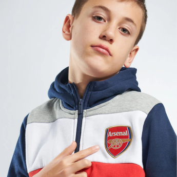 Arsenal dziecięca bluza z kapturem Full Zip colour