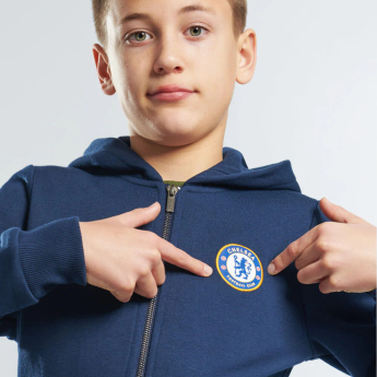 Chelsea dziecięca bluza z kapturem Full Zip navy