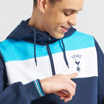 Tottenham męska bluza z kapturem Full Zip colour