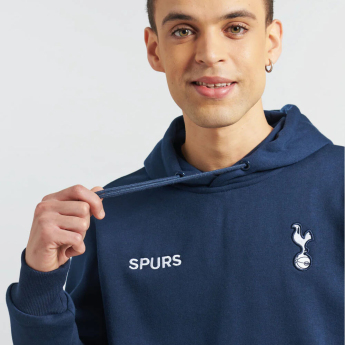 Tottenham męska bluza z kapturem Logo navy