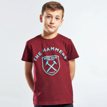 West Ham United koszulka dziecięca Graphic claret