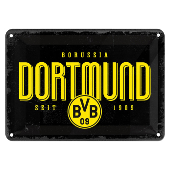 Borusia Dortmund tablica na ścianę black