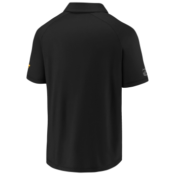 Pittsburgh Penguins męska koszulka polo Authentic Rinkside Performance black