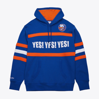 New York Islanders męska bluza z kapturem Head Coach Hoodie Current Logo