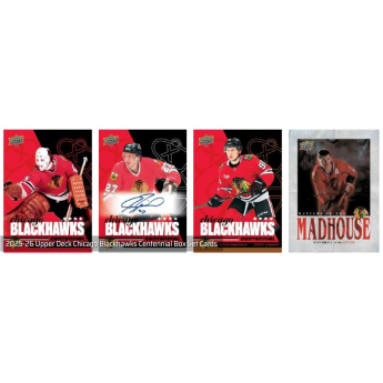 NHL pudełka karty hokejowe NHL 2025-26 Upper Deck Chicago Blackhawks Centennial Box Set