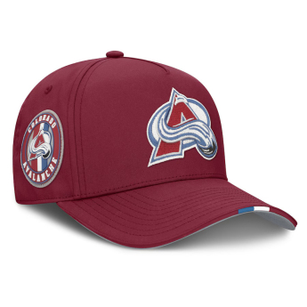 Colorado Avalanche dziecięca czapka baseballowa 2025 Draft Authentic Pro Structured Adjustable Meshback