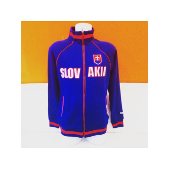 Reprezentacje hokejowe bluza męska Slovakia Reebok Track Jacket navy