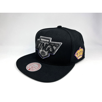 Los Angeles Kings czapka flat baseballówka Stripes Snapback Vntg black