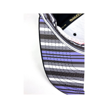 Los Angeles Kings czapka flat baseballówka Stripes Snapback Vntg black
