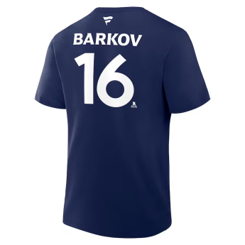 Florida Panthers koszulka męska 2025 Stanley Cup Champions Name & Number Aleksander Barkov #16
