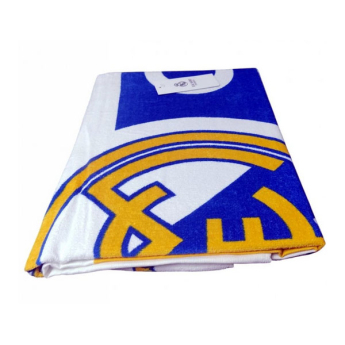 Real Madryt ręcznik plażowy Stripe white