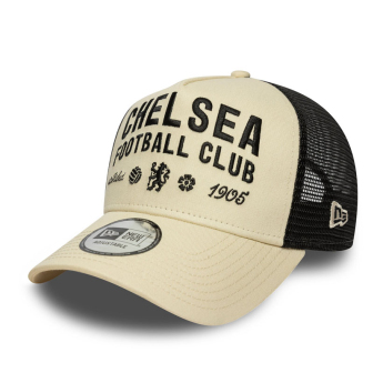 Chelsea czapka baseballówka 9Forty Trucker Seasonal cream