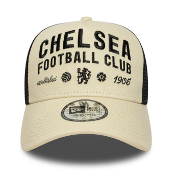Chelsea czapka baseballówka 9Forty Trucker Seasonal cream