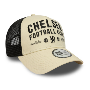 Chelsea czapka baseballówka 9Forty Trucker Seasonal cream