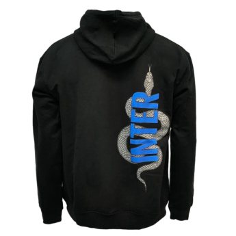 Inter Milan męska bluza z kapturem Snake black