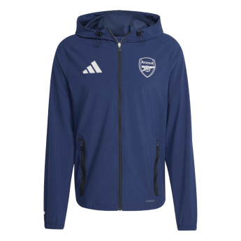 Arsenal męska kurtka z kapturem Vis Tech Travel indigo