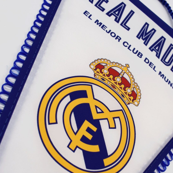 Real Madryt flaga Escudo Big