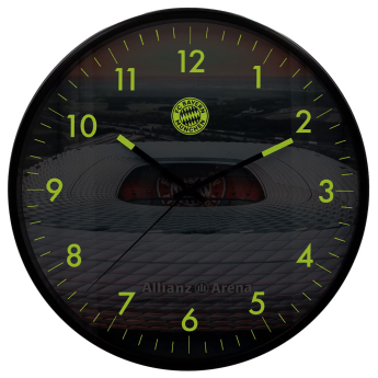Bayern Monachium zegar ścienny Glow in the dark