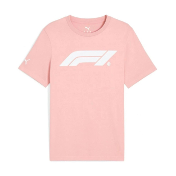 Formuła 1 koszulka męska Logo Pink 2025