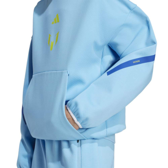 Lionel Messi dziecięca bluza z kapturem Z.N.E. blue