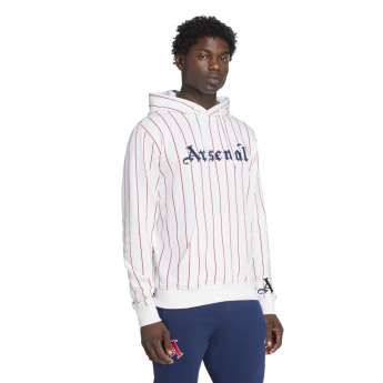 Arsenal męska bluza z kapturem US Pack white