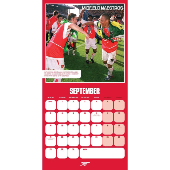 Arsenal kalendarz Legends Square 2026