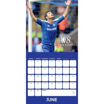 Chelsea kalendarz Legends Square 2026