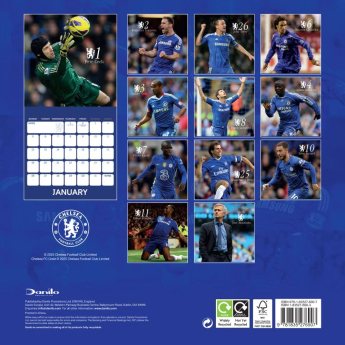 Chelsea kalendarz Legends Square 2026