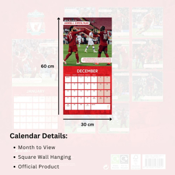 Liverpool kalendarz Legends Square 2026