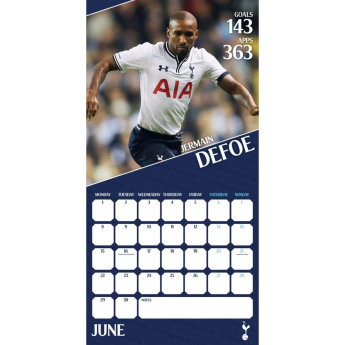 Tottenham kalendarz Legends Square 2026