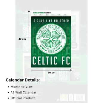 FC Celtic kalendarz Deluxe 2026