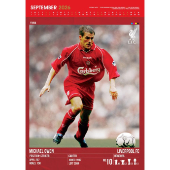Liverpool kalendarz Deluxe 2026