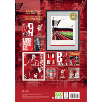 Liverpool kalendarz Deluxe 2026