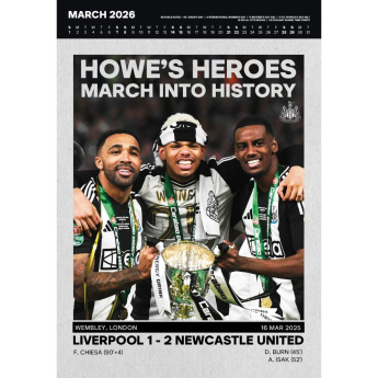 Newcastle United kalendarz Deluxe 2026