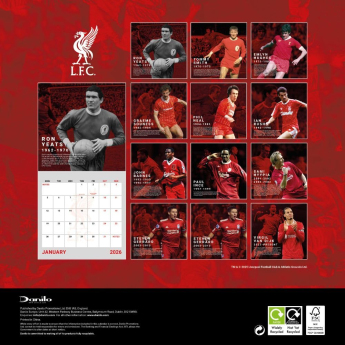 Liverpool kalendarz Musical Gift Box 2026