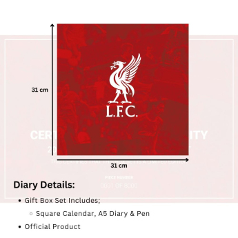 Liverpool kalendarz Musical Gift Box 2026