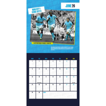 Manchester City kalendarz i dziennik Musical Gift Box 2026