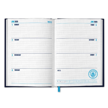 Manchester City kalendarz i dziennik Musical Gift Box 2026